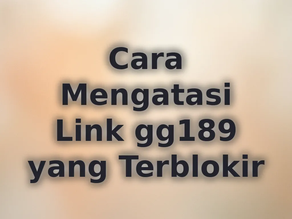Akses Link Alternatif