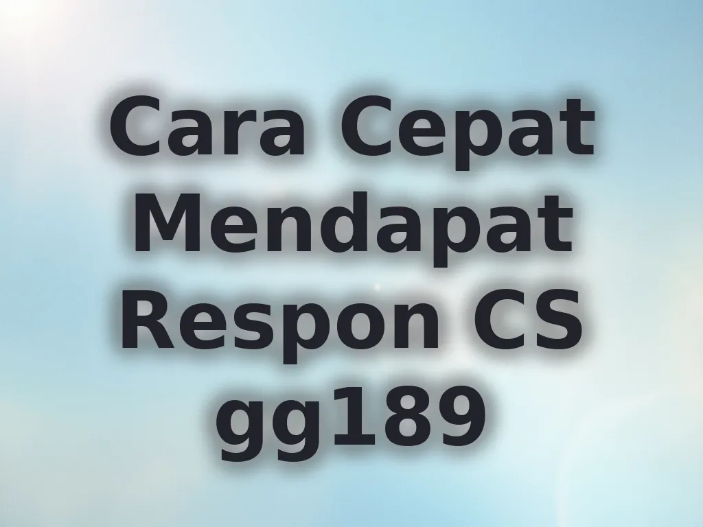 Panduan CS